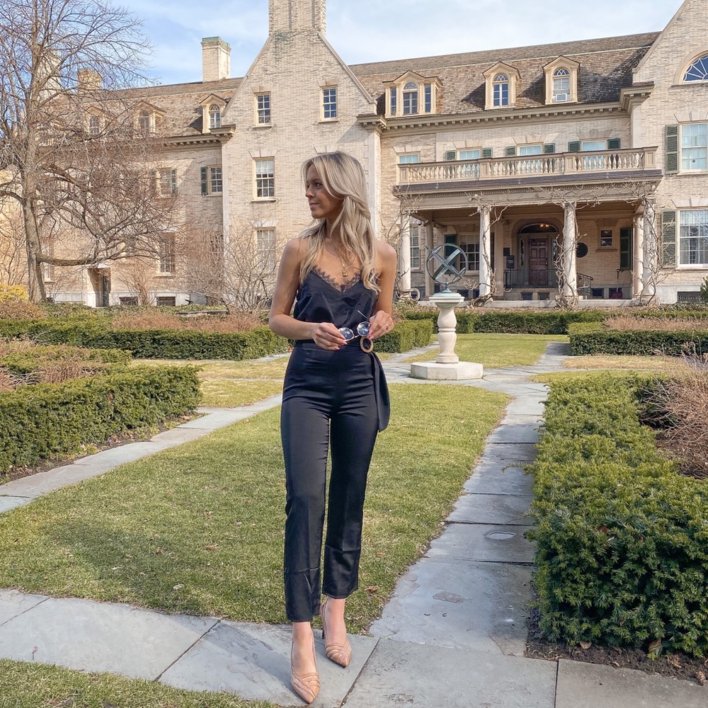 Black jumpsuit
